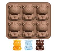 Ice Molds for Whiskey - Animal Shaped Chilling Mold, Beverage Cooler Tray, Easy Release Capybara Non Stick Silicone, Detailed Sculpture Definition, Kitchenware Category for Whiskey Coffee Beer Cold