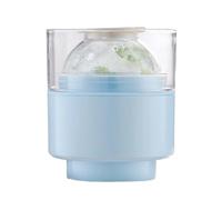 Ice Molds for Whiskey,Silicone Press-Type Design Sphere,ICES Ball Mold for Drinks | for Party Daily Life Pool Kitchen Picnic Camping Beverages Whiskey Cocktails Sodas Juices Yogurt Lemonade
