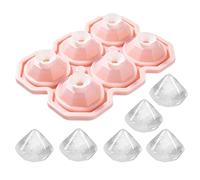 Ice Molds - Non Stick Easy Release Tray, Whiskey Cube Former, Flexible Silicone Material, Large Sphere Cavity, Leak Proof Lid, Stackable | Design for Party Daily Life Pool Picnic Camping Beverages