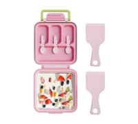 Ice Molds Popsicles, 2in1 Yogurt Mold, 8.54 x 7.52 in Multifunctional Dessert Making Tool, Material, Easy Release Design for Family, Friends Gatherings, Child Activities