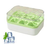 Ice Moulds - Ice Moulds for Cocktails - 6 Grid - Whisky - Ice Mould with Pressed Design, Easy Release, Freezer Circle Maker for Convenient Storage in the Home Kitchen Fridge