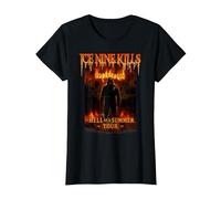 Ice Nine Kills Hell of A Summer Tour Waukee T-Shirt, Women, Black, Medium