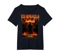 Ice Nine Kills Hell of A Summer Tour Waukee T-Shirt, Women's Plus, Black, 3X