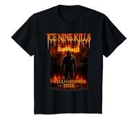 Ice Nine Kills Hell of A Summer Tour Waukee T-Shirt, Youth, Black, Medium