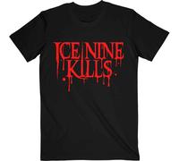 Ice Nine Kills Men's Cross Swords Cotton T-Shirt in Black | Size: XL Ice Nine Kills Black XL