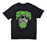Ice Nine Kills T Shirt Wolf Band Logo Official Unisex Black S