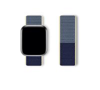 (Ice Ocean Blue, 38/40/41/42mm) For Apple Watch Strap Nylon Sport Loop Woven Band Series 7 6 5 4SE 38 40 44 45mm