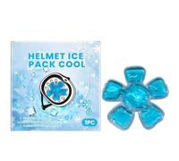 Ice Pack for Hard Hat,Cooling Gel Pads,Gel Cold Pack,Cooling Hat Inserts | Head Cooling H/at Ice Pack,Helmet Cooli/ng Reusable Flexible Soothing Comfort Pad,Summer Outdoor Cool H/at Ice P/ad,Cool G/el