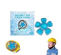 Ice Pack for Hard Hat,Cooling Pads for Cap,Cooling Pack,Helmet Ice Packs Headache Cool Down Cold Pack Soothing Fever Migraine Gel Cooling Pack for Catcher Helmets,Riding Helmet,Keep Cool