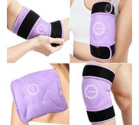 Ice Pack for Knee Pain Relief, Reusable Gel Ice Wrap for Leg Elbow Back Injuries Swelling, Cold Compress Therapy for Arthritis Meniscus Tear A nd Sports Injuries (Purple)