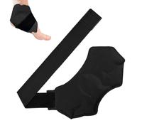Ice Pack For The Ankle - Heat And Ice Only Compression Sleeve | Portable Cold Compression Bandage - Travel, After Workout, Home, Office, Bedroom, Night And Daily Recovery