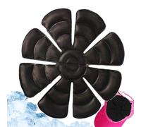 Ice Pack Hat Insert - TPU Under Hat Cooling Packs | 8.46 Inches Head Ice Pack Under Hats | Skin-Friendly Ummer Head ICES Pad Reusable Heat Protection Wrap for Various Hats