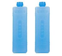 Ice Packs For Cool Box, 2 Pieces Air Conditioner Fan Ice Crystal Box | Home Freezer Blocks, Reusable Freezer Packs Refrigerator Accessories for Coolers For Picnic Camping Outdoor Activities
