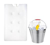 Ice Packs For Cool Box, Water Inject Freezer Packs, Reusable Freezer Blocks - Long-Lasting, Quick Freeze, Box Cooler Accessories For Picnic, Camping, Beach And Outdoor Sports (1150ml)