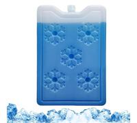 Ice Packs for Coolers - Slim Portable Long Lasting Cold Box - Freezer Packs for Ice Bricks Cooler | for Travel, Picnic, Camping, Hiking, Cooking, Home, Drinks, Juice