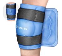 Ice Packs for Knee, Knee Ice Wrap Reusable for Replacement Surgery, Swelling, Meniscus Tear, ACL, Sports Injuries, Bruises and Arthritis, Elbow Ice Pack Blue
