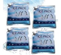 Ice Packs for Refrigerators Anti-Leak, Long Lasting, Foldable and