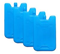 Ice Packs, Ice Packs, 4Pcs 500ML Long Lasting Freezer Blocks, Reusable Portable Cooler Keep Cool for Food Beverage Refrigerator Air Conditioner Fan