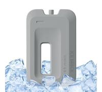 Ice Packs - Long Lasting Reusable Quick Freeze Cooler Box For Home House Kitchen | PE Green 12x20x2cm 430g | Indoor Air Conditioner Fan Freezer Lunch Woman Man Adults Meal Preservation Chiller