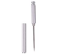 Ice Picks Aluminium Alloy Handle Stainless Steel Knife With Safety Cover Ice Tool Kitchen Tool for Restaurant Bar Home (Silver)