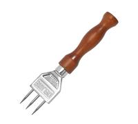 Ice Picks for Breaking Ice - Stainless Steel Ice Crusher | Durable Wooden Handle Carved Tool | Bar and Cocktail Tools, Tool for
