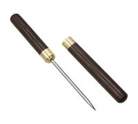 Ice Picks for Breaking Ice, Stainless Steel Ice Pick with Wooden Handle & Cover, Ice Pick Tool for Kitchen, Bars, Bartender, Picnics, Camping