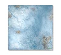Ice Planet gaming mat (3Ft X 3Ft)