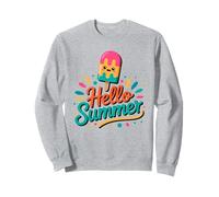 Ice Pop and Sunshine | Hello Summer Beach Vacation Vintage Sweatshirt