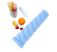 Ice Pop Mould - Popsicles Molds, Silicone Popsicle Molds | Reusable Long Popsicle Maker Kitchen Ice Pop Moulds, Freezer Tubes with Lids Multicolored Ice Lollies for Kids, Family, Friends
