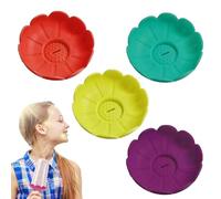 Ice Pop Sleeves - Silicone Ice Cream Racks,Drip-Proof Dessert Cup Reusable Lolly Mold for Hot Weather Snack Boys Girls Pool Camping Backyard Home Birthdays Travel Picnic