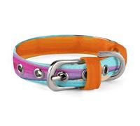 Ice Popsicles Pet Collar, Adjustable Dog Collars with Buckle Stainless Steel D-Ring, Comfortable Collar for Small Medium Dogs and Cats