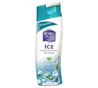 ICE Prickly Heat Powder, ICY COOL, With Skin Loving Herbs, 150g+50g(Extra)=200g