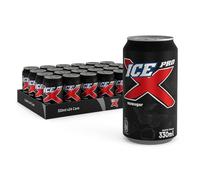 ICE PRO MAX Zero Sugar Cola - 24 x 330ml Cans | Maximum Taste, No Sugar | Bold Fizzy Soft Drink | Low Calorie Refreshing Soda | Bulk Pack Carbonated Beverage - By MegaAisle