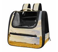 Ice-Pushed Ridge TSA-Approved Airline Pet Carrier with Expandable Side