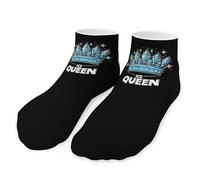 Ice Queen Ankle Socks Breathable Low Cut Sports Socks No Show Short Sock for Women Men