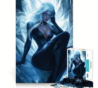 Ice Queen Fantasy Art 1000 Pieces Jigsaws Adults Puzzles Gifts Sharp Thinking Cozy Fun Fun Activity Game Night (38x52cm)