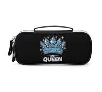 Ice Queen Pencil Case Portable Makeup Bag Organizer Pencil Pouch Cosmetic Bags for Women