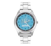 Ice Queen Watches for Men Business Dress Watch Stainless Steel Band Wristwatch