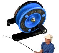 Ice Reel - Lightweight Non-Slip and Comfortable, Rod | For Kayak Trolling Offshore Inshore Water River Lake Beach