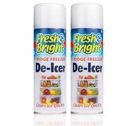 Ice Remover Spray 200ml Pack of 2 Quick Ice Remover Anti-Bacterial Fridge Freezer De-Icer Spray Fridge Cleaner