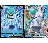 Ice Rider Calyrex - Vmax & V - Chilling Reign - Ultra Rare Card Lot - 045/198 & 046/198 - Holo Rare