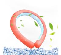 Ice Ring for Neck | Cooling Gel Neck Ring | Chill Tube for Necks | Reusable Necks Cooler Cold Tube Collar | Lightweight Summer Gel Ice N-eck Cooler Chill Tubes for Hiking & Cycling