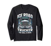 Ice Road Trucker The Chill is Real Polar Route Legend Long Sleeve T-Shirt