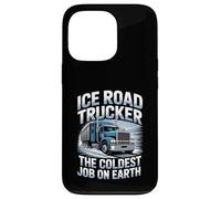 Ice Road Trucker The Coldest Job On Earth Frozen Freight Case for iPhone 13 Pro