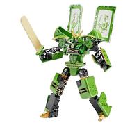 Ice Robot Figure - Transforming Building, Toy Blocks, Creative Mounting Model, Colorful Collectible Design, Interactive Play Concept | Children Girls Collectors Outdoor Fun Birthday Party Guns