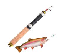 Ice Rod | Telescopic Launch Equipment - 60 cm Pen Pole for Winter on Ice - for and Water, Outdoors, Lake, Kayak, Boat, Trout, Crappie, Panfish and to