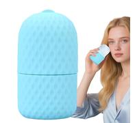 Ice Roller - 2.4 Inch Silicone Cooling Roller Mold for Face, Lightweight Beauty Too with Soothing Cold Feeling, Refreshes Skin, Spa Facial Massager for Home, Travel, Offices Use