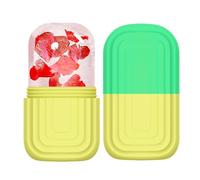 Ice Roller for Face and Eyes, Silicone Ice Facial Roller, Face Ice Mold Skin Care Tools, Ice Gua Sha and Reusable Ice Cube Roller for Reducing Facial Swelling, Hydrating and Analgesia, Gift for Women