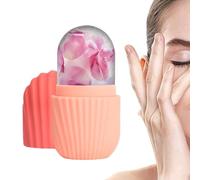 Ice Roller for the Face | Gentle, Portable, Reusable Silicone | Eye Lifting Roller - For All Skin Types, Improves Skin Firmness and Elasticity, After-Sun Care, Travel Spa Salon