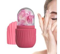 Ice Roller for the Face, Silicone, Soft, Reusable, Portable, Cold Skin Care Tool, For All Skin Types, After Sun Care, Smooth Look, Home, Travel, Salon, Spa, Business Trip